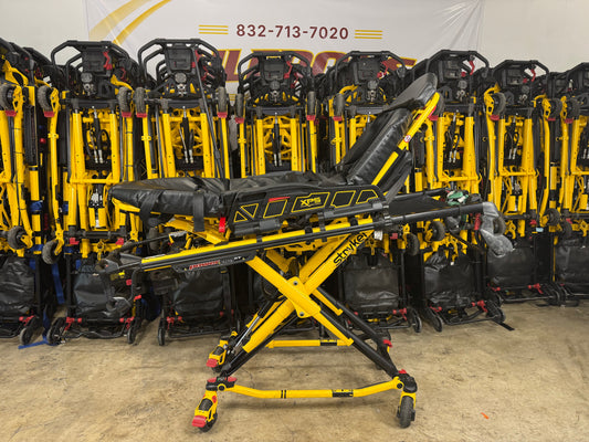 Refurbished Stryker Power-Pro XT XPS 6506 ambulance stretcher with expandable siderails